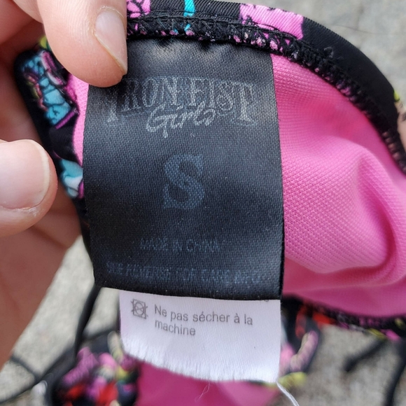 Iron Fist Glamour Guts triangle bikini top - Picture 4 of 6